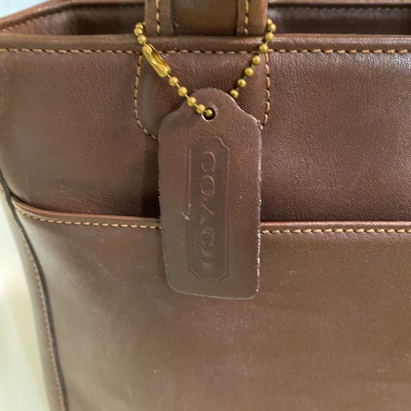 COACH Vintage Bleecker Brown Leather Handbag. In excellent condition! - Picture 3 of 6
